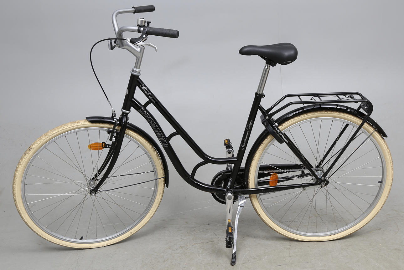 CYKEL, Yosemite, svart.