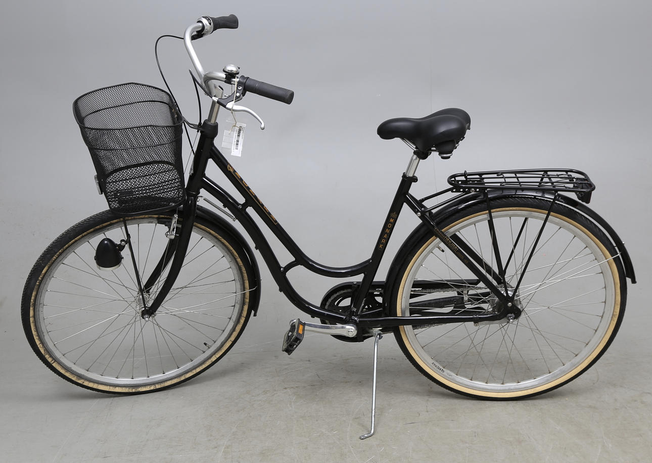 CYKEL, Monark, svart.