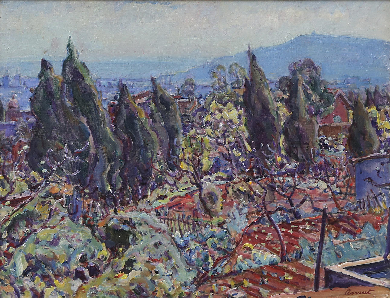 JOSEP AMAT PAGÈS. Afueras de Barcelona.