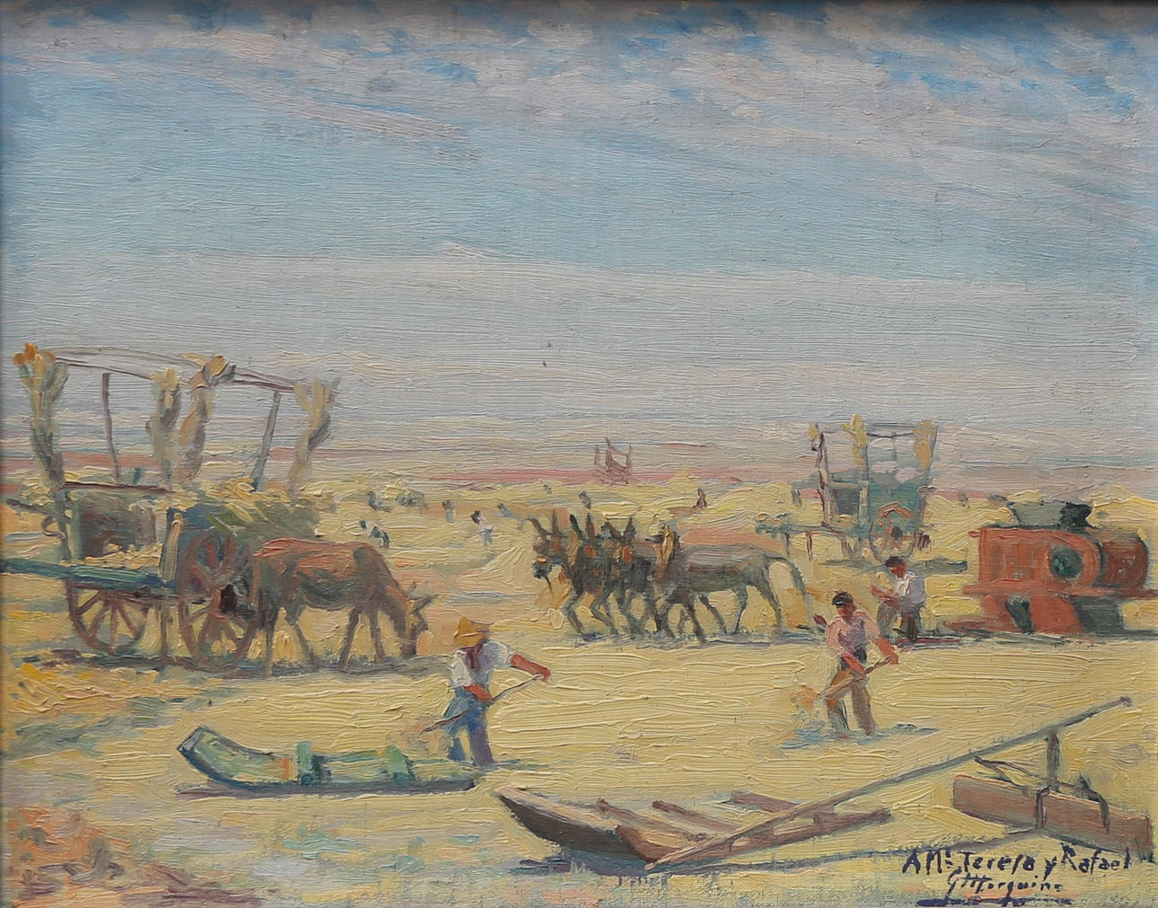 JESÚS GALLEGO MARQUINA. Die Ernte.