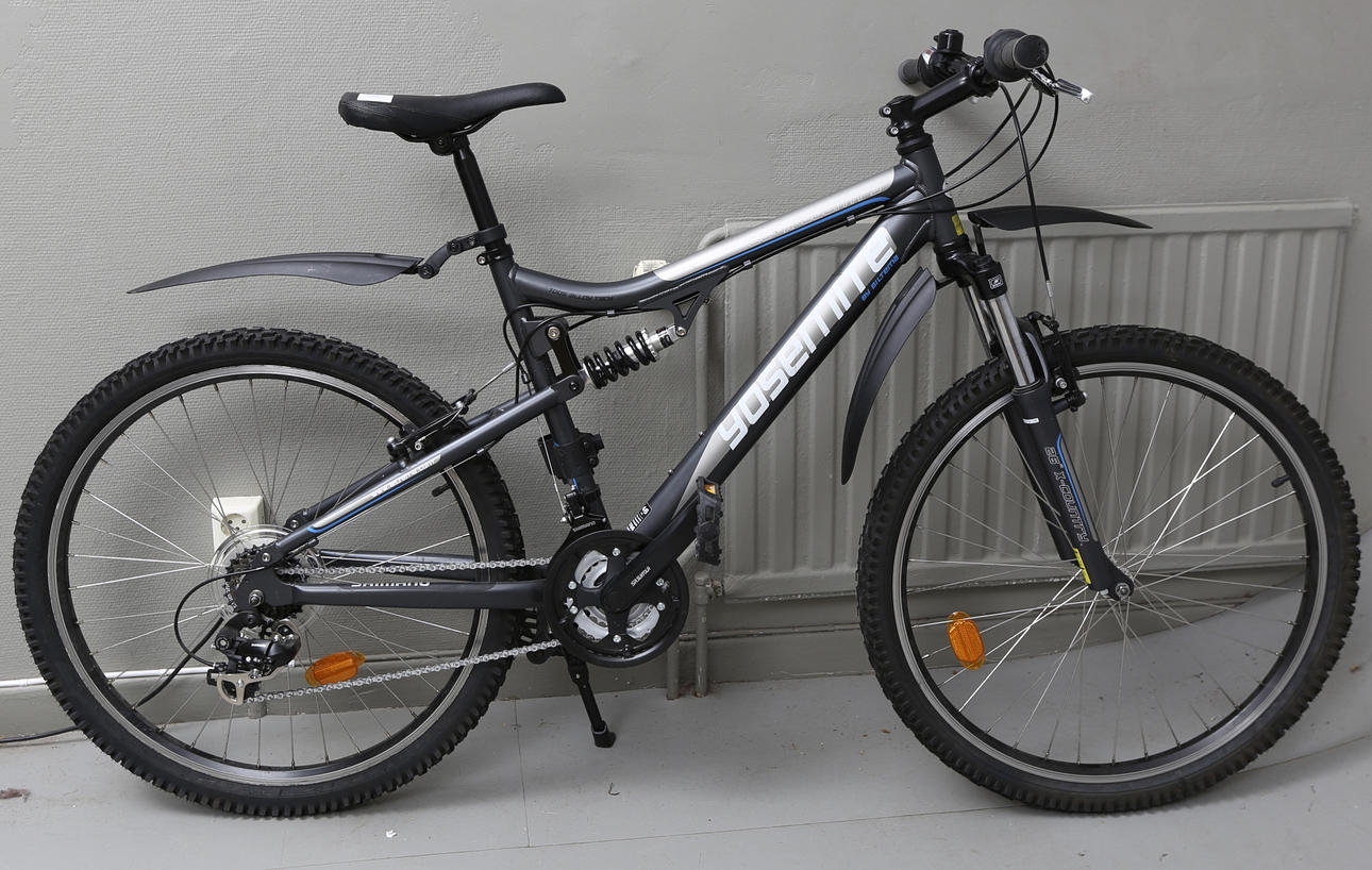 BIKE, Yosemite, Black/silver.