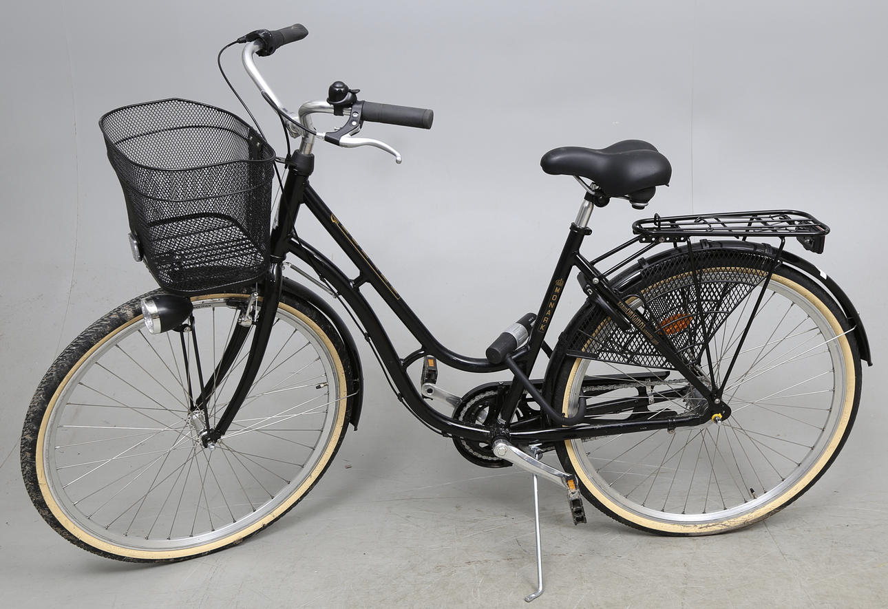 CYKEL, Monark, svart.