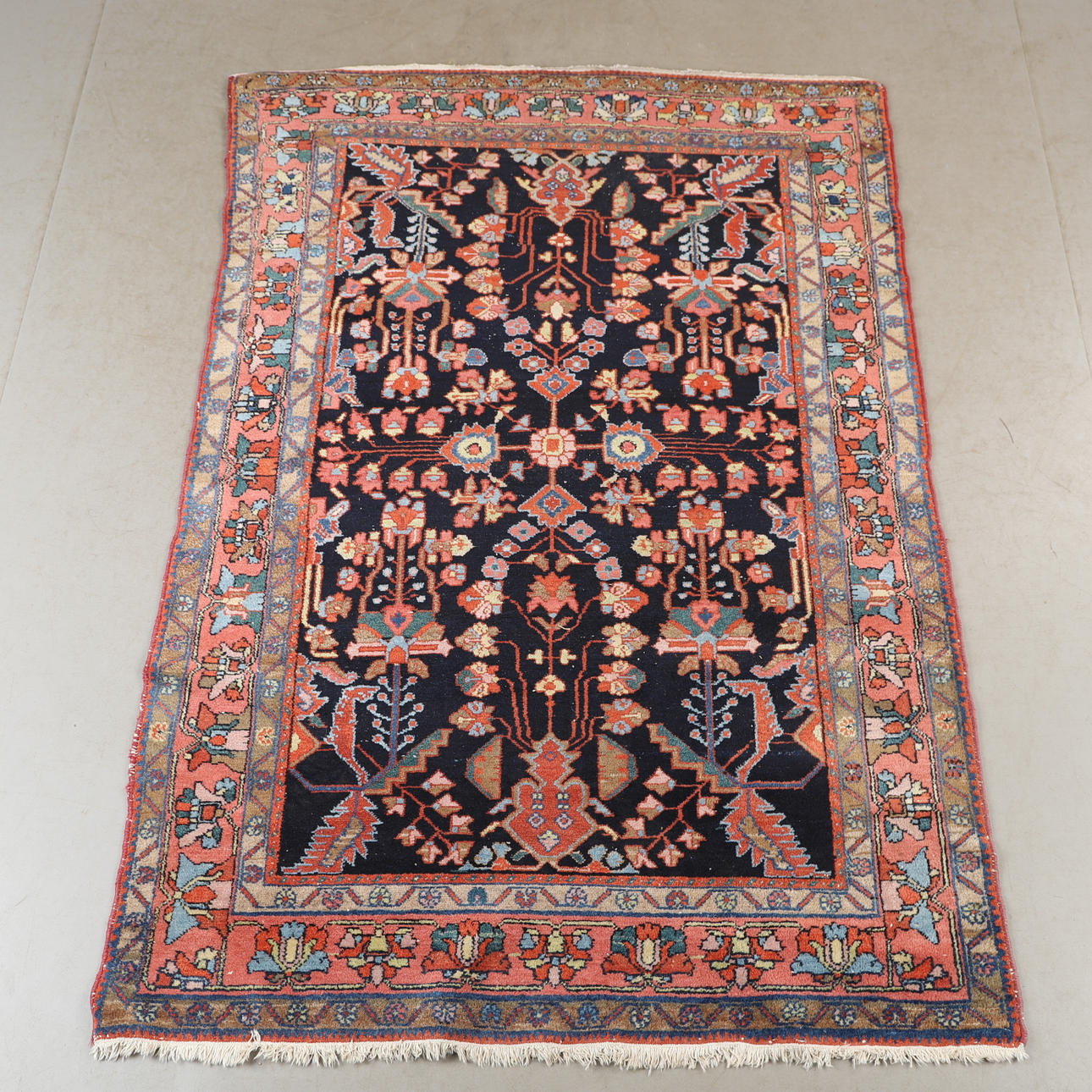 ALFOMBRA, oriental, 201 x 135 cm.