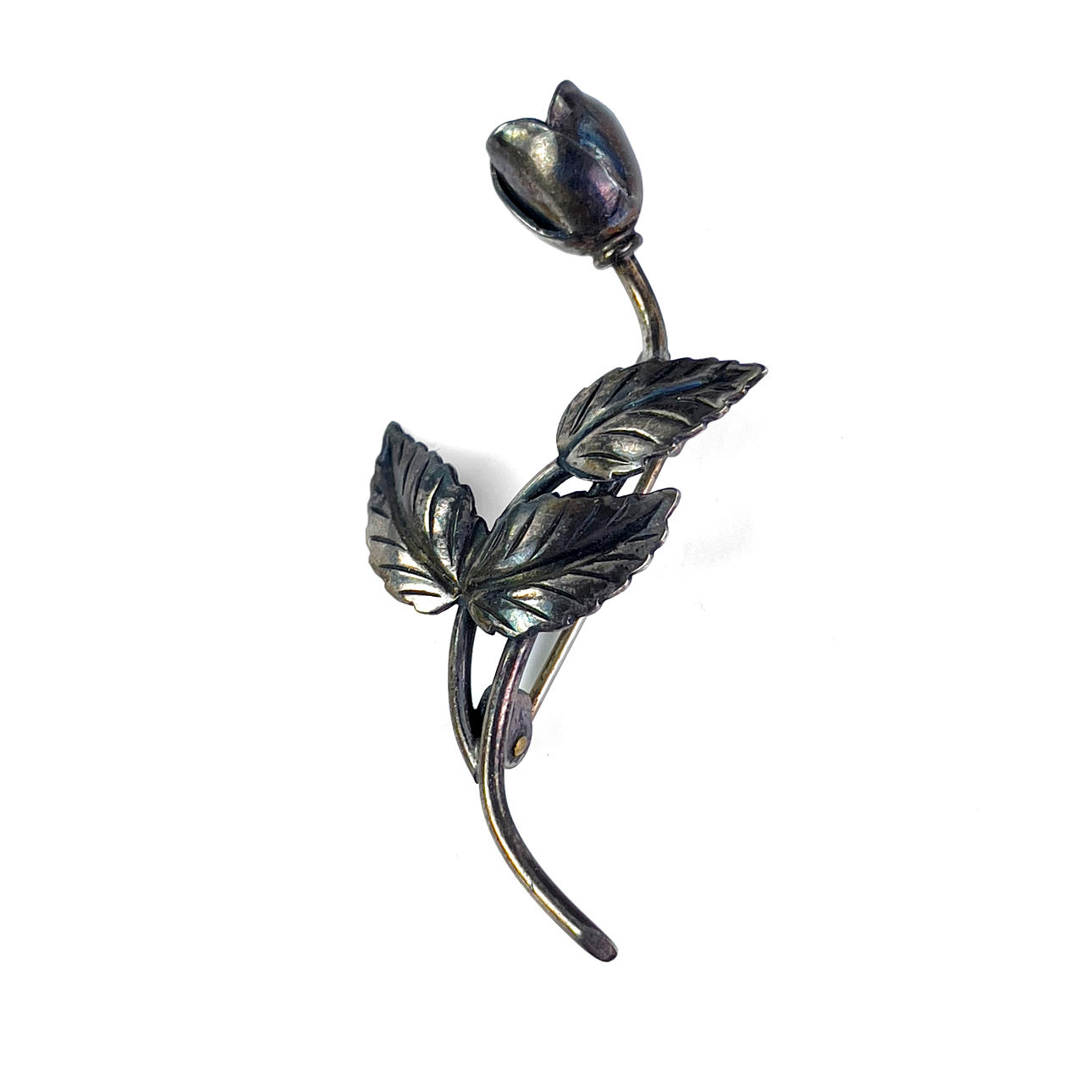 JOHN LAURITZEN. Brosch, sterlingsilver, Köpenhamn, 1955 - 1981.