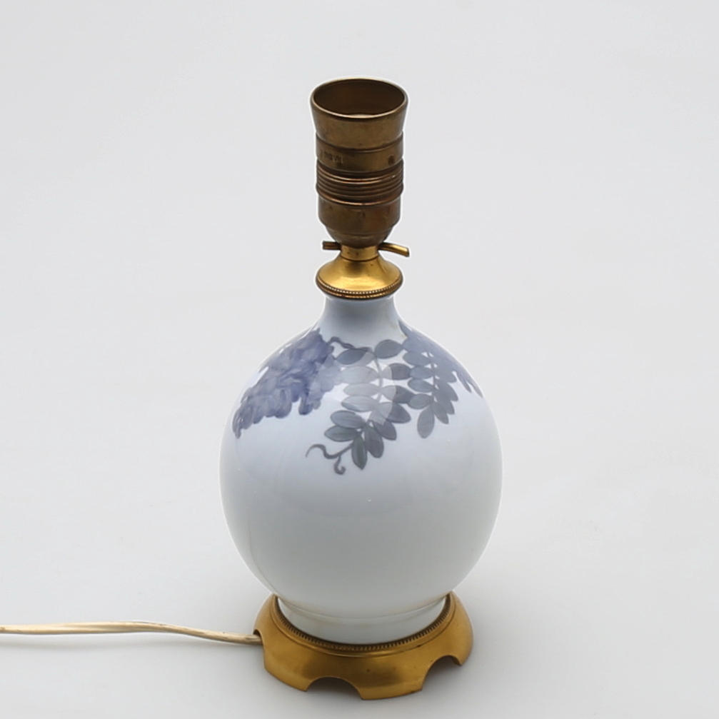 BORDSLAMPA, porslin, Royal Copenhagen.