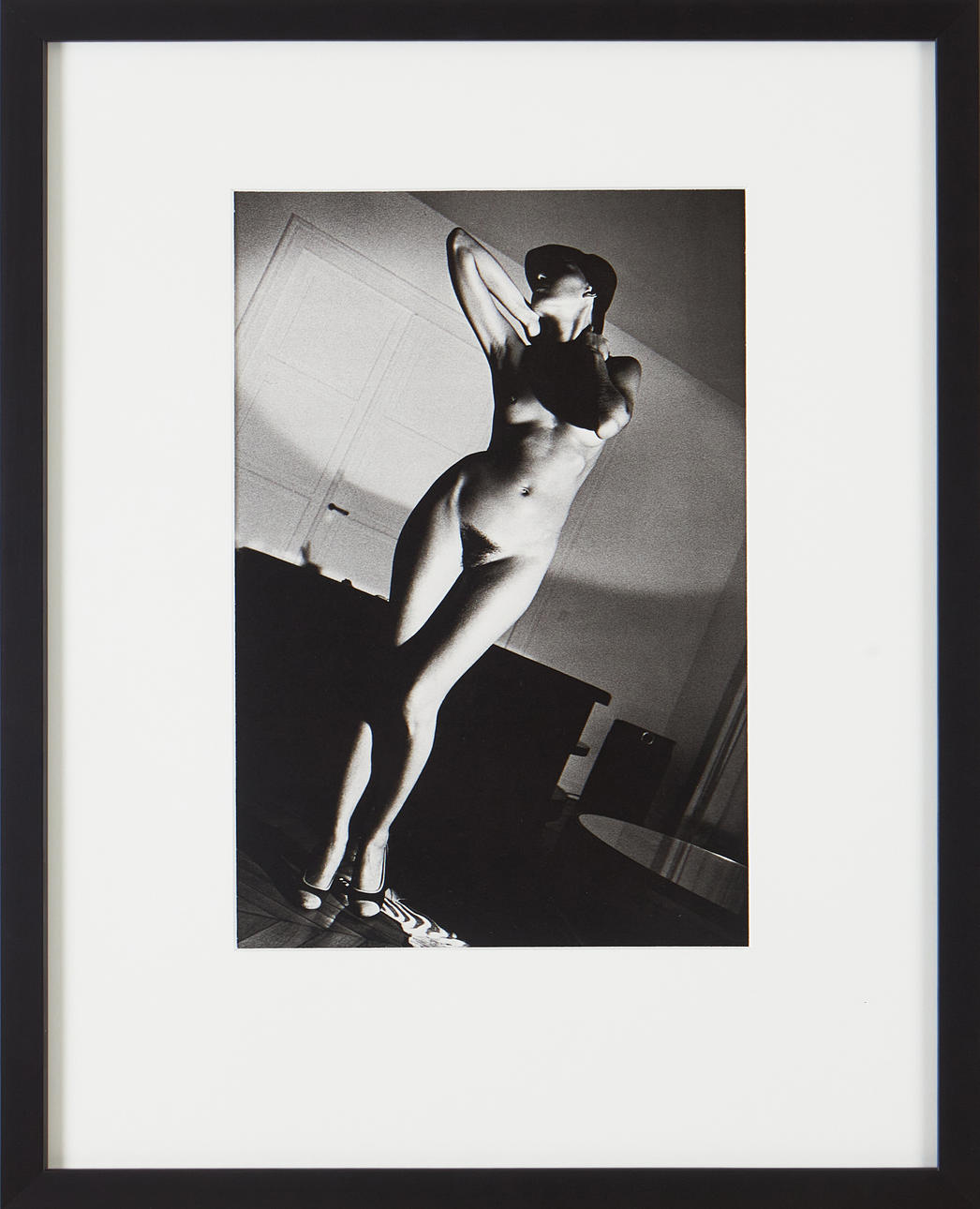HELMUT NEWTON. “In my apartment”, offset lithographic photograph, from the Special Collection from 1979.