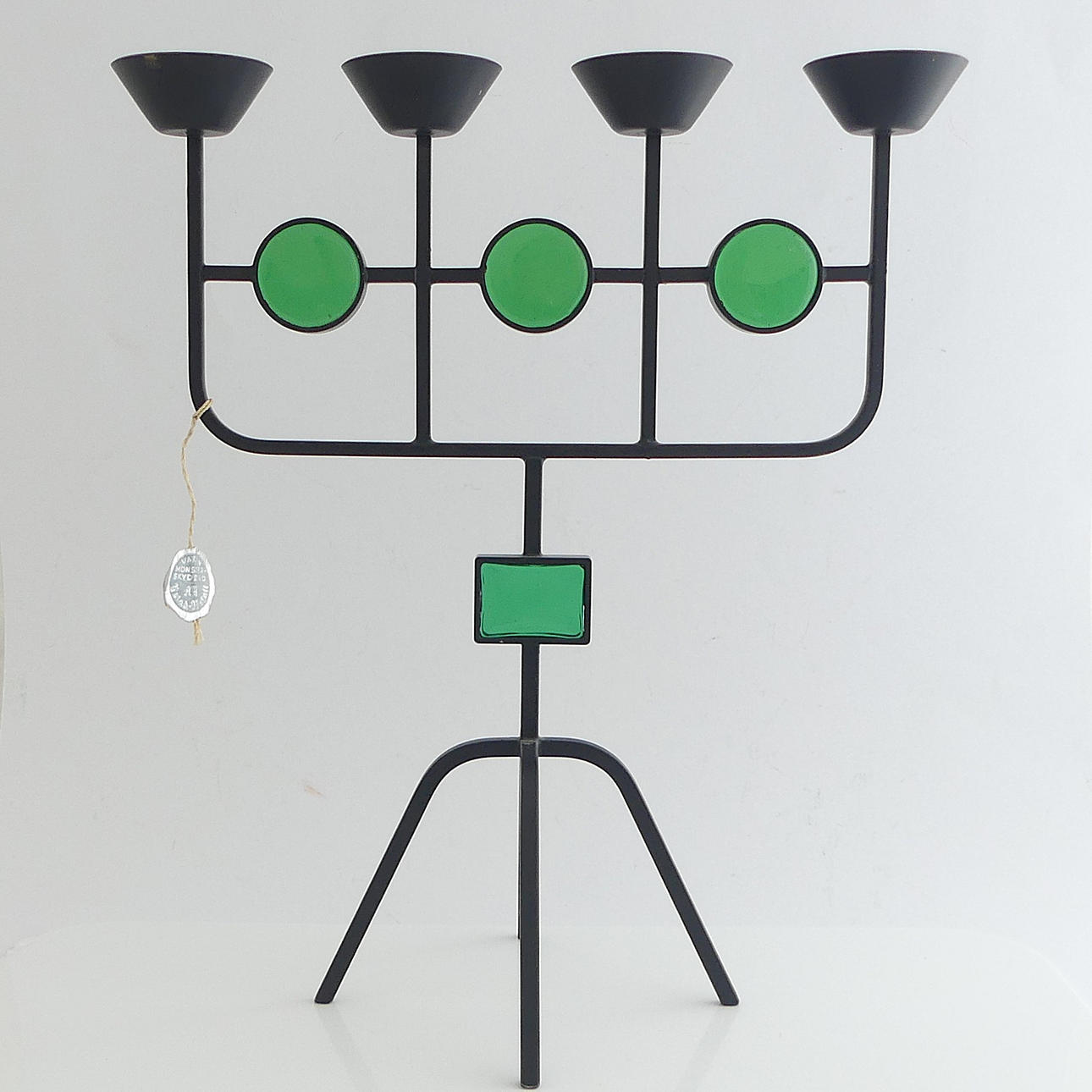 Candelabro, forja, metal Ystad.