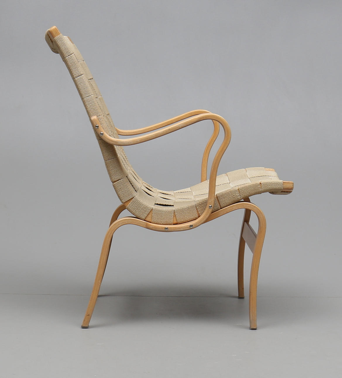 FÅTÖLJ, "Eva", Bruno Mathsson för Dux.