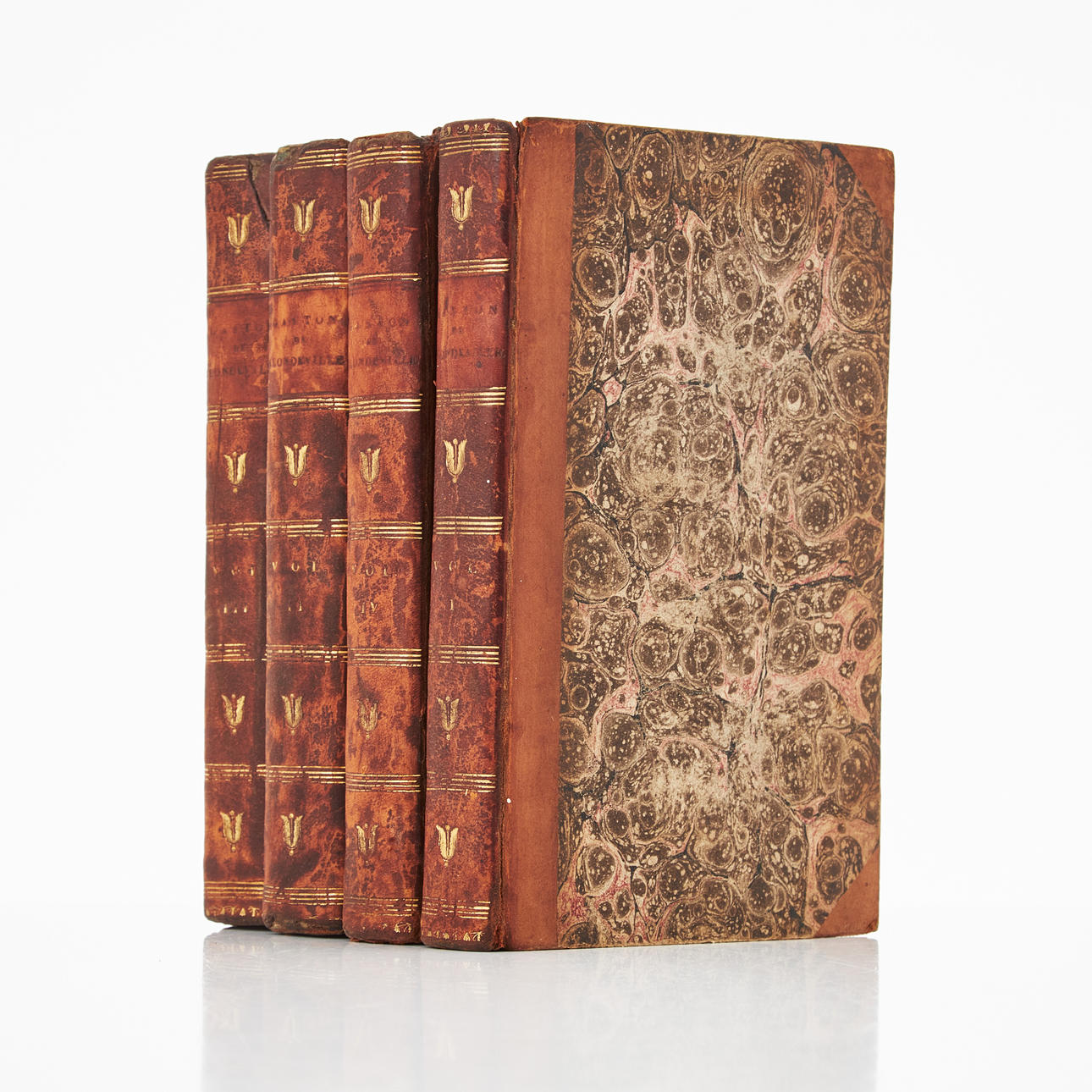 RADCLIFFE, GASTON DE BLONDEVILLE, 1826, 4 bind.