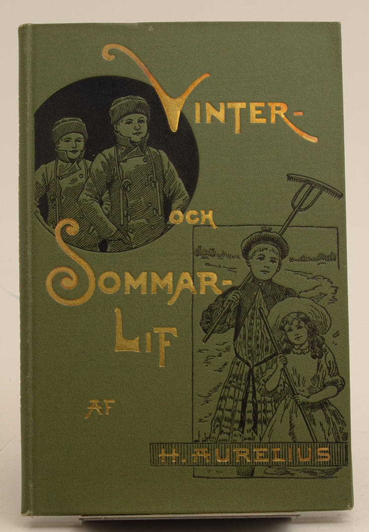 AURELIUS, H. Vinter och sommarlif. illustrerad av Jenny Nyström.