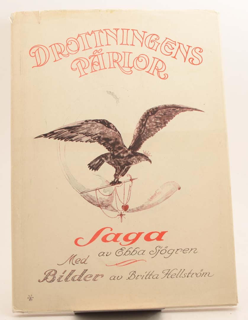 GAMMAL BARNBOK AV EBBA SJÖGREN. Drottningens Pärlor.