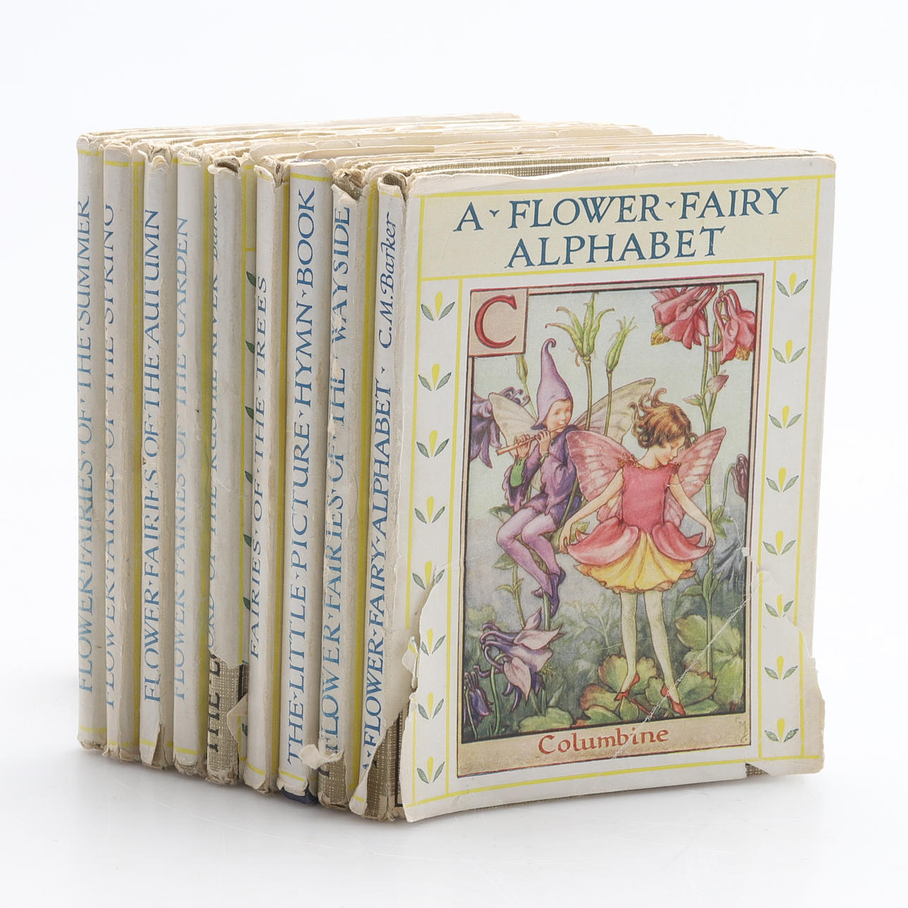 CICELY MARY BARKER. Illustrerade dikter, 9 volymer.