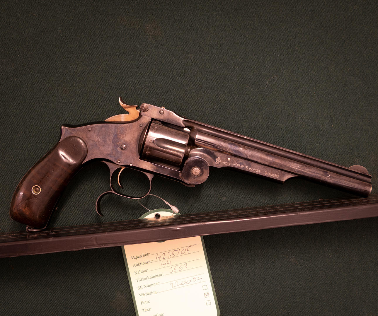 Smith & Wesson Russian Cal. .44 #3563 SE0399222.