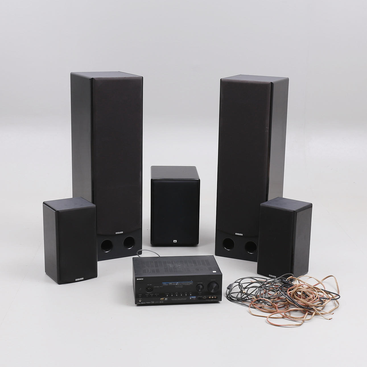 HÖGTALARSYSTEM, 6 delar, Dynavoice, XTZ, Sony.