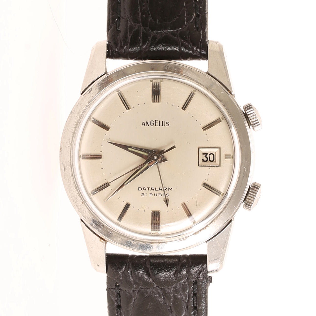 MEN'S WRISTWATCH, Angelus Computer Alarm.