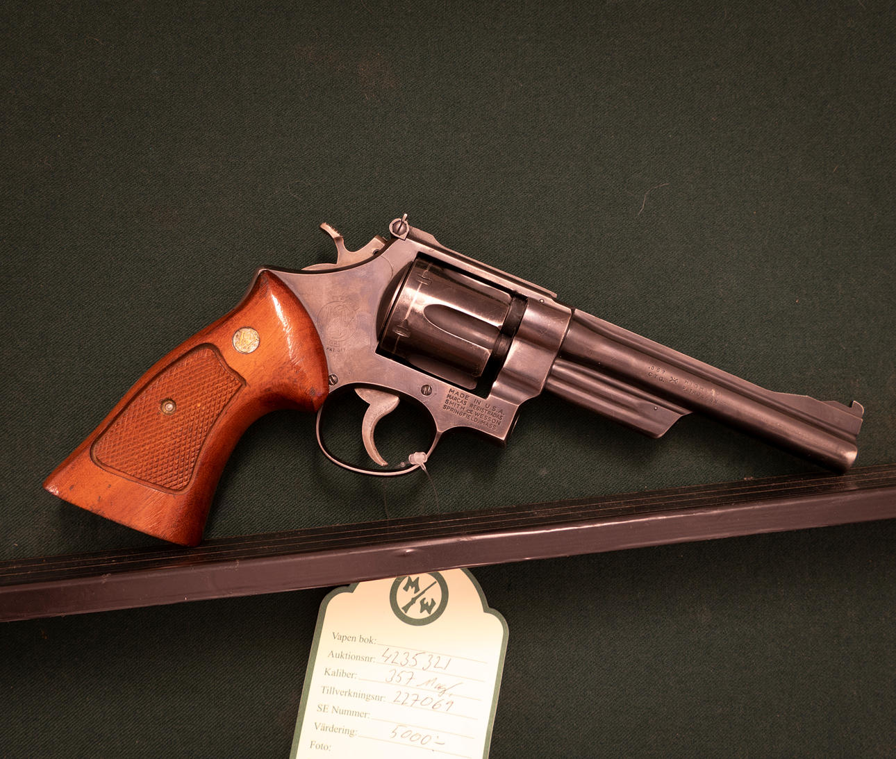 Smith & Wesson Cal. 357mag. #227069 SE0216686.