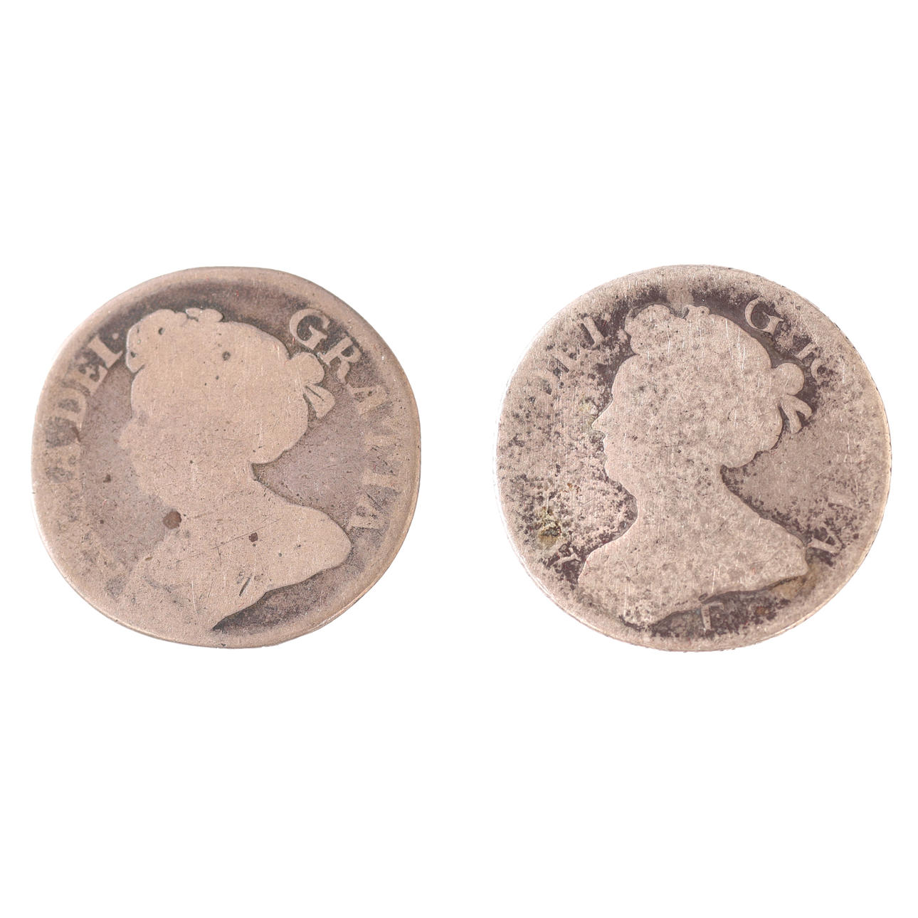 QUEEN ANNE, AR SHILLINGS (2).