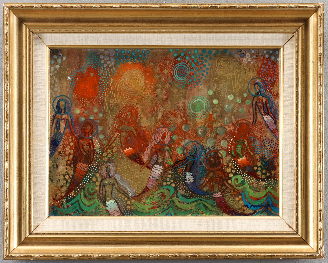 ANNETTE MESSAGER mixed media, signed.