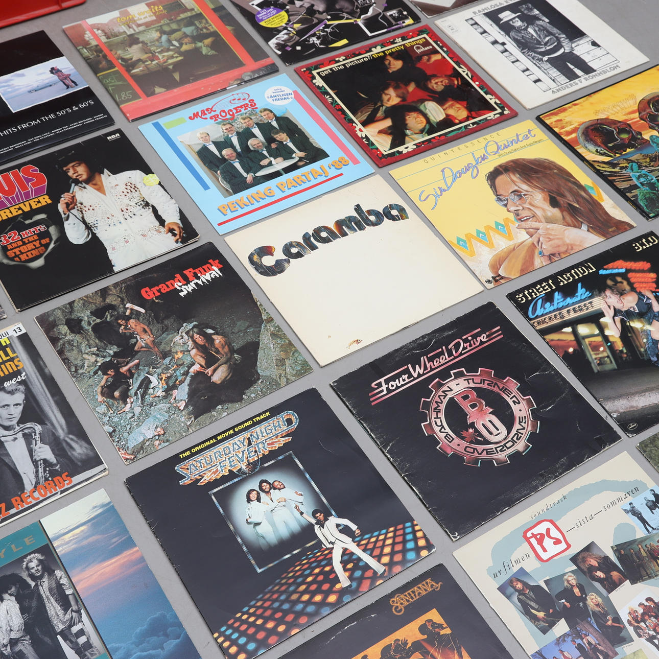 LOT VINYL RECORDS, mixed artists.