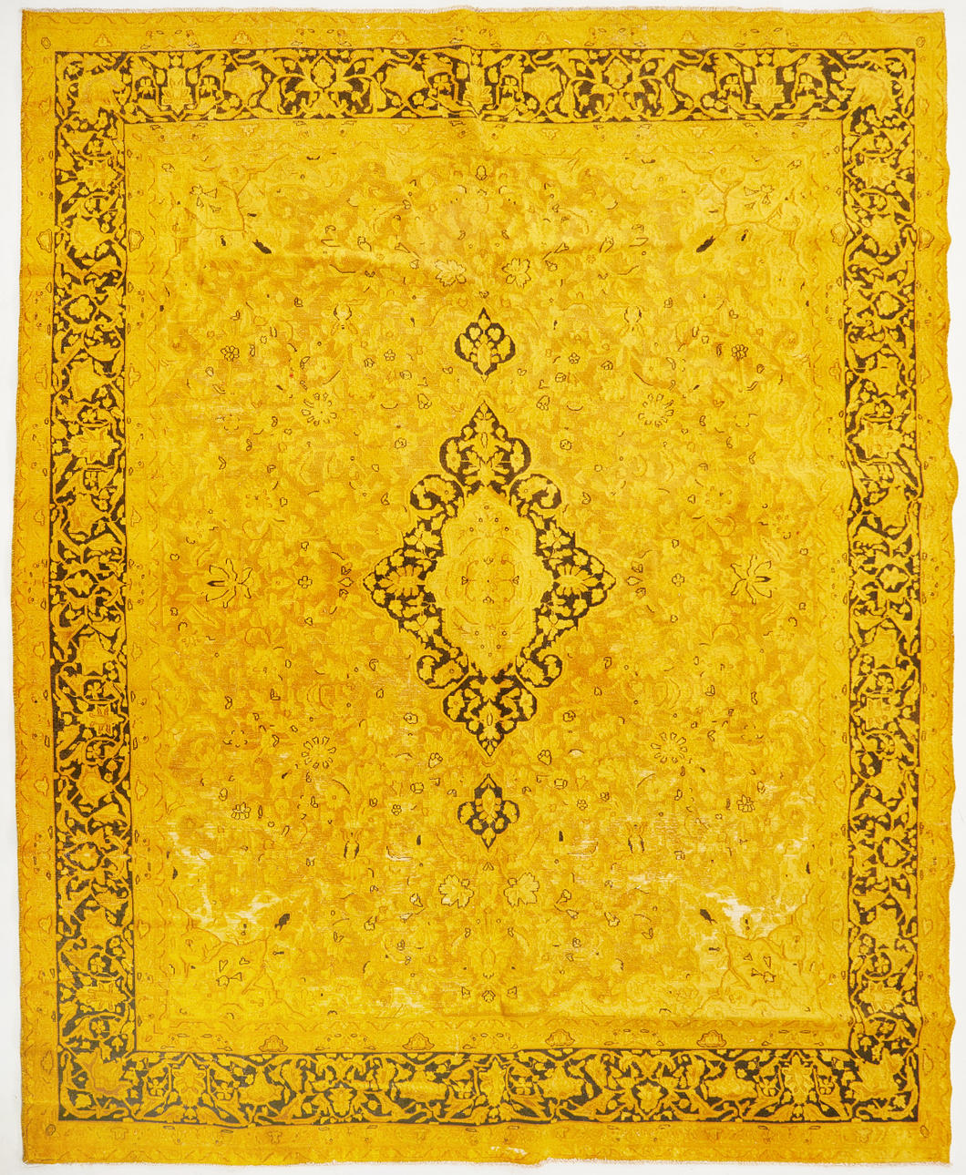 ORIENTTEPPICH. Kashan, persisch, altmodisch, ca. 382x293 cm.