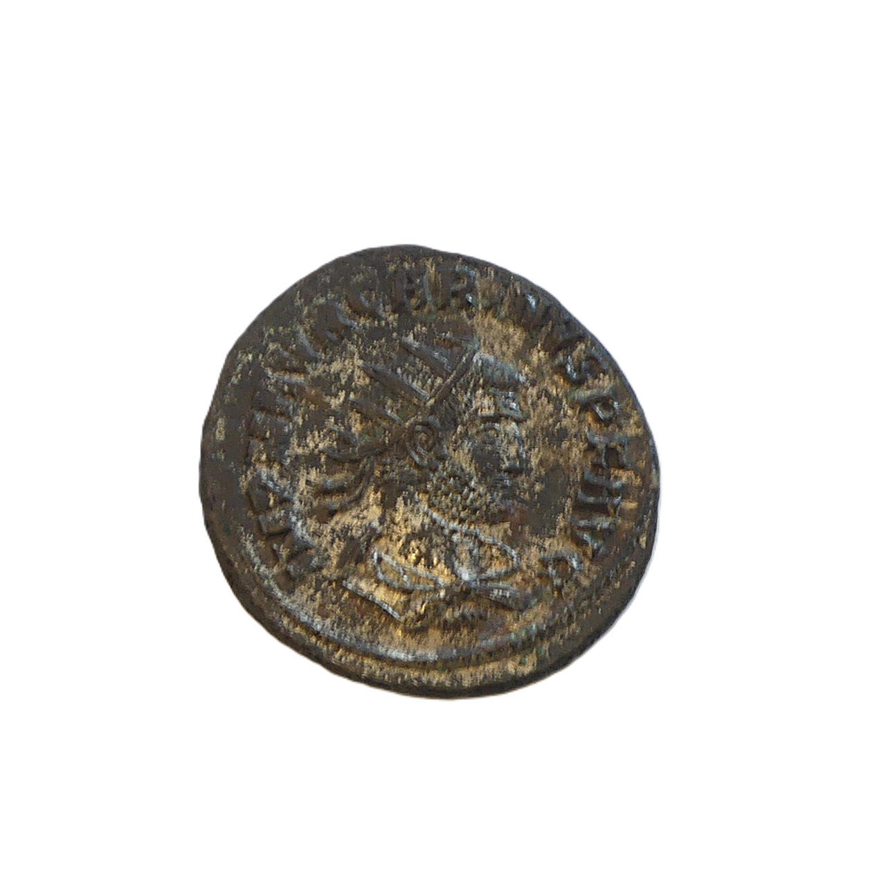 ROMAN COIN, Carinus, Antoninian, plated bronze.