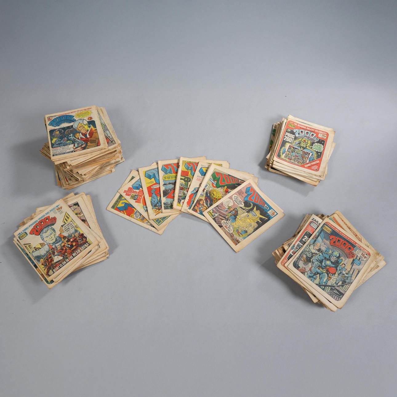 EINE GROSSE SAMMLUNG VON 2000 WERBECOMICS (MENGE).