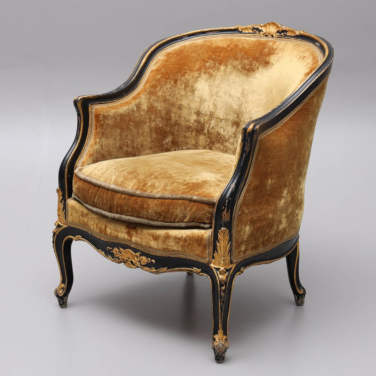 BERGÈRE, nyrokoko, 1800-tal.