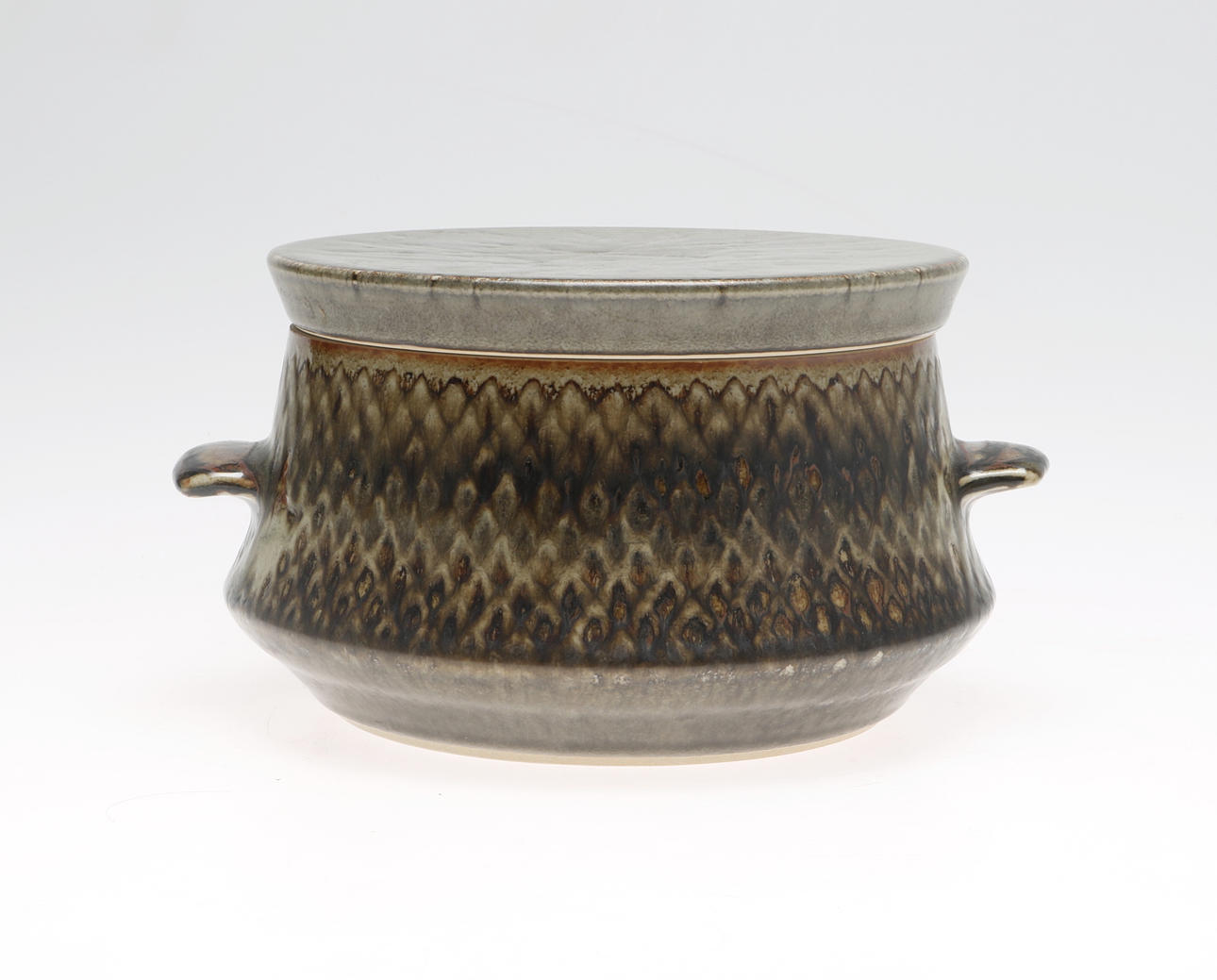 LOCKURNA, stengods, Rörstrand Ateljé, signerad och daterad -61.