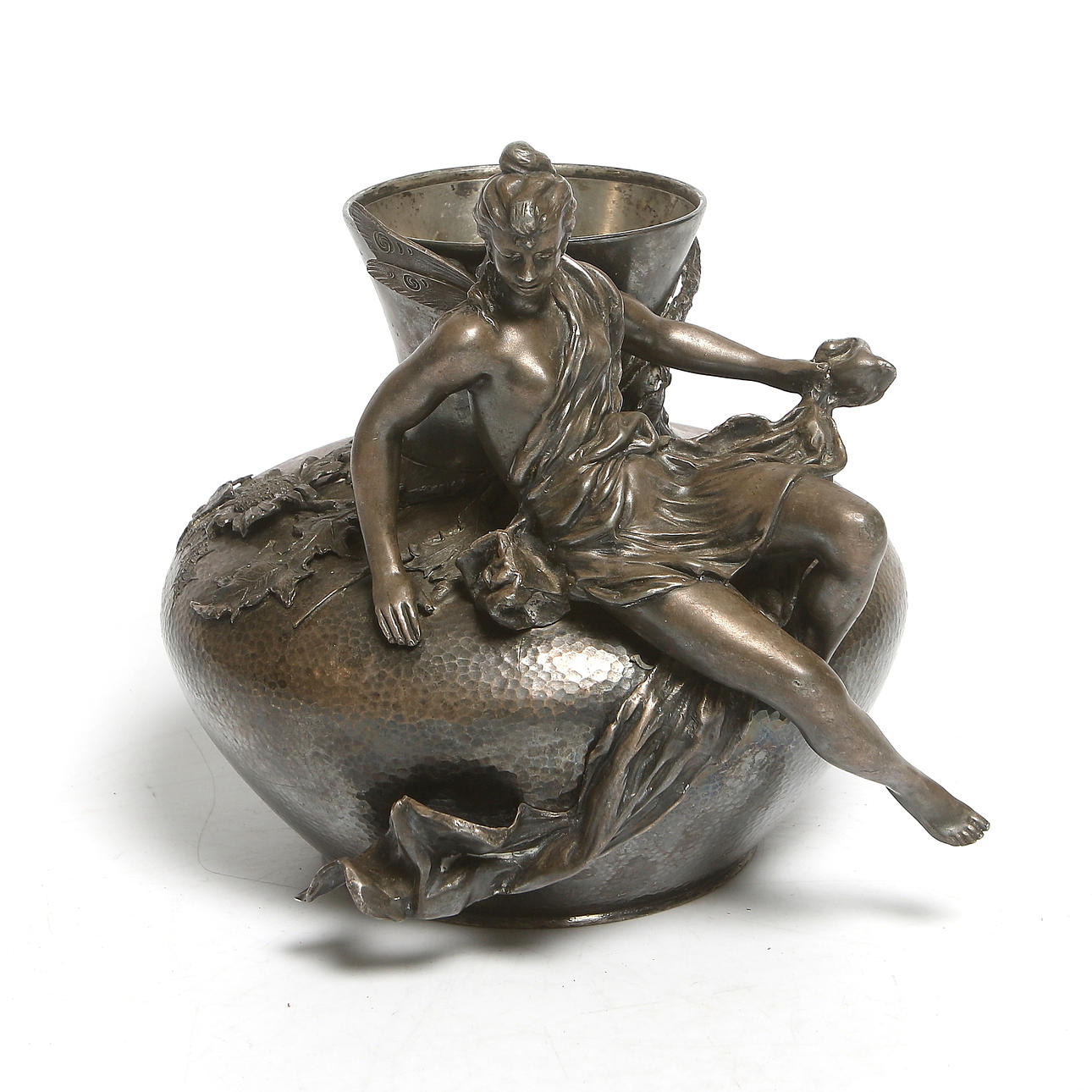 VAS, nysilver, jugend, Württembergische Metallwarenfabrik, WMF, Tyskland, omkring år 1900.