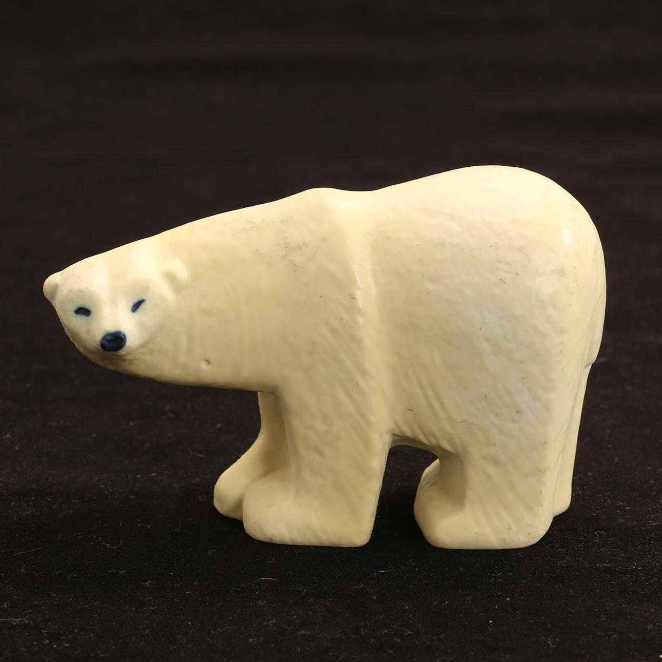 LISA LARSON. Figur, isbjørn, stentøj, Gustavsberg.