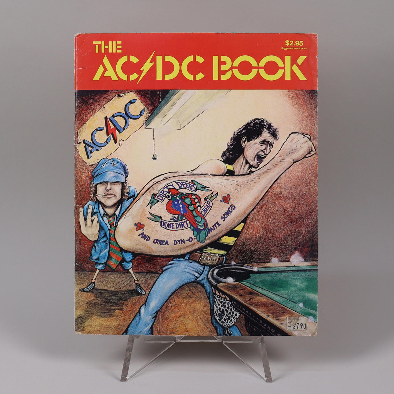 The AC/DC Book, från Dirty Deeds Done Dirt Cheap plattan 1976, Albert ...