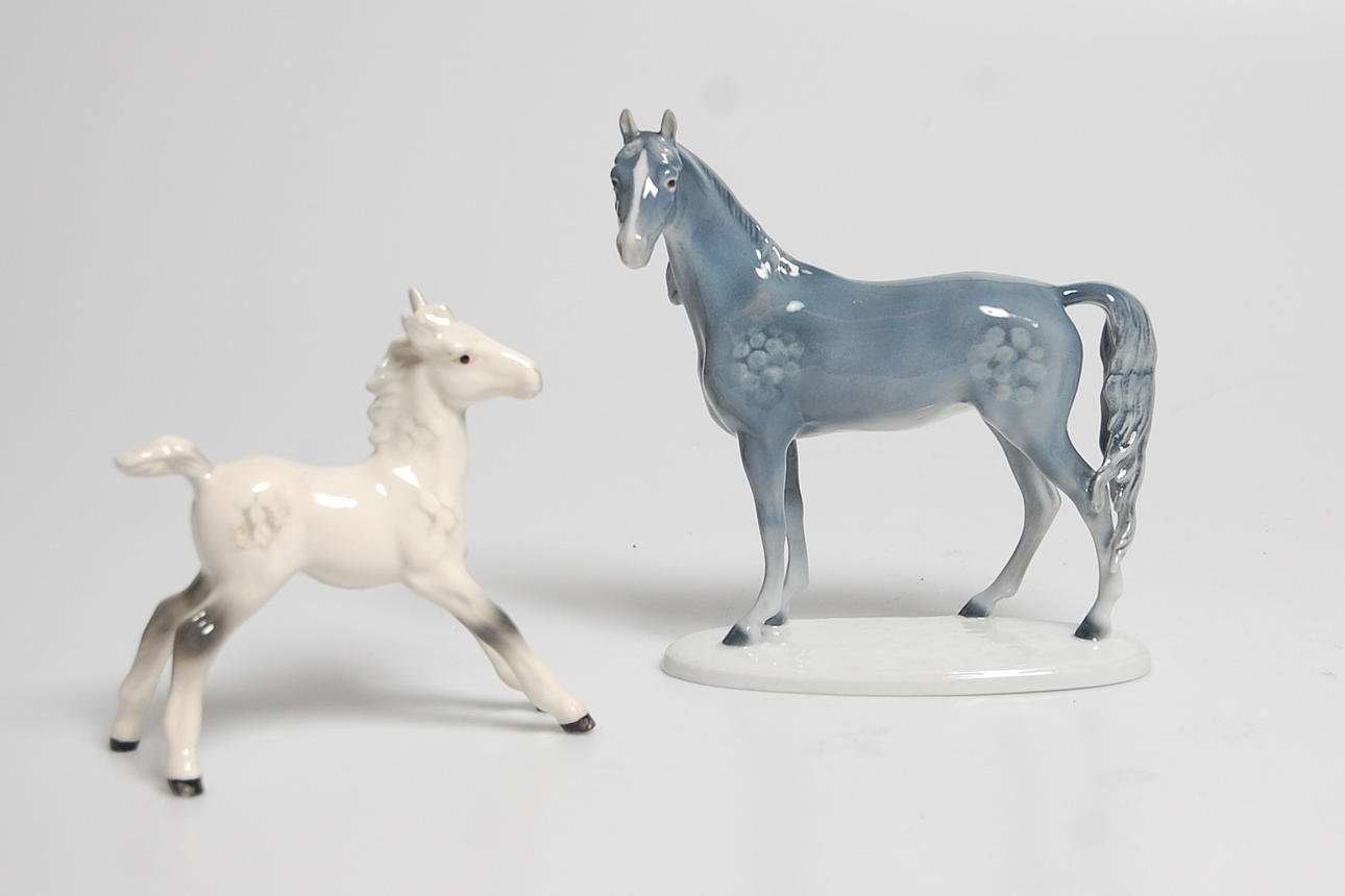 FIGURINER, 2 st porslin.