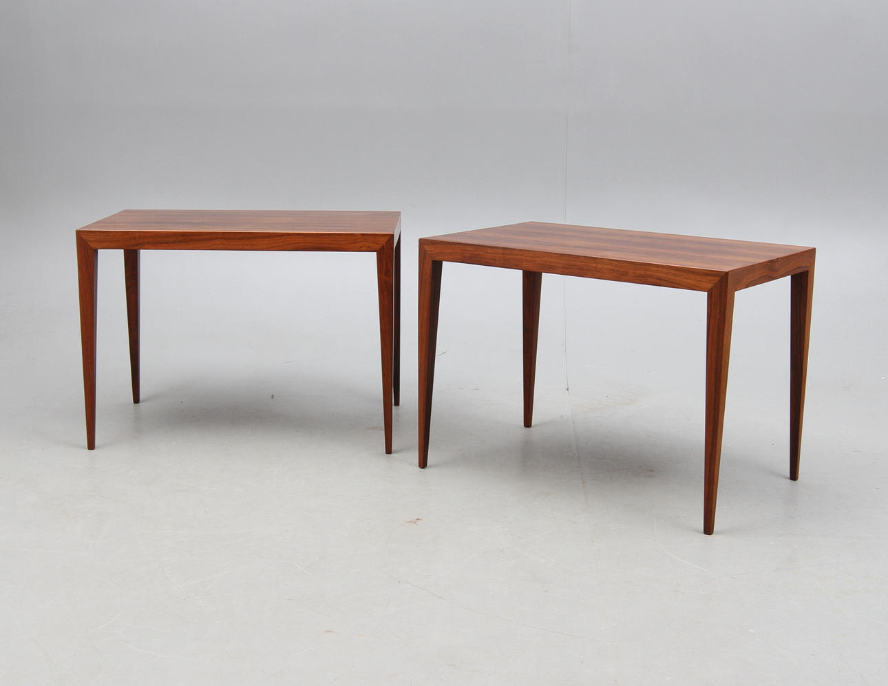 LAMPBORD, 2 st, Severin Hansen Jr., Haslev, Danmark.