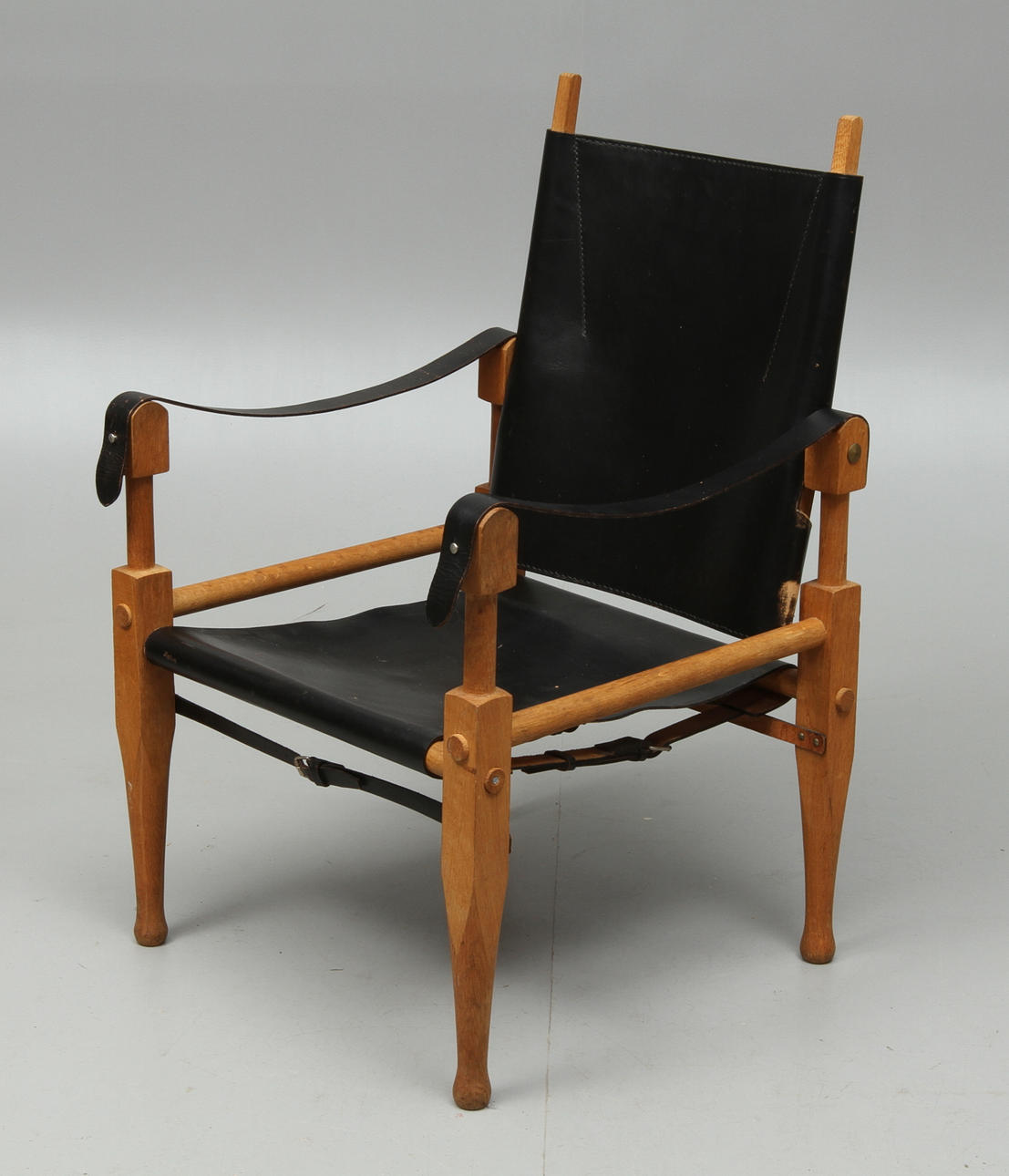 FÅTÖLJ, "Safari chair", Kaare Klint, Danmark.