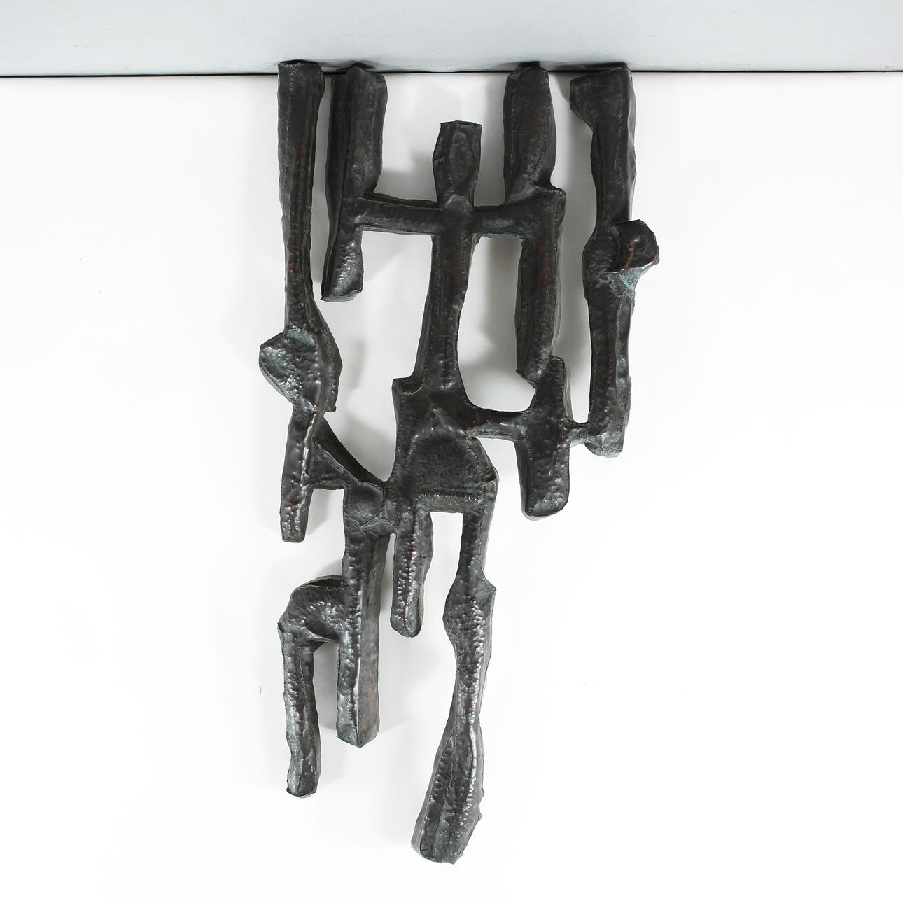 ROLF DENMAN. Skulptur, koppar, signerad och daterad 1965.