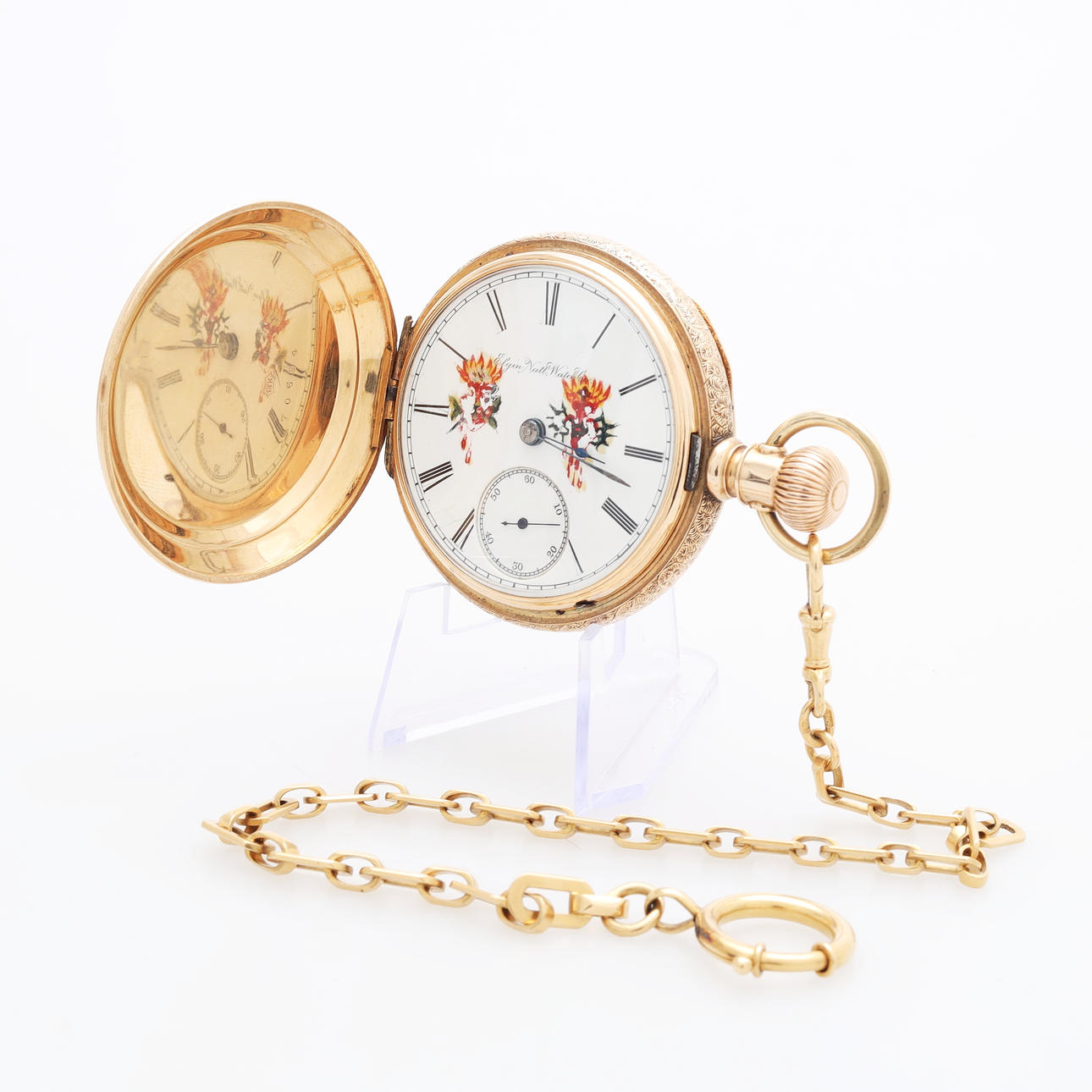 fickur-med-kedja-guld-14-18k-elgin-totalvikt-152-74-gram-savonett