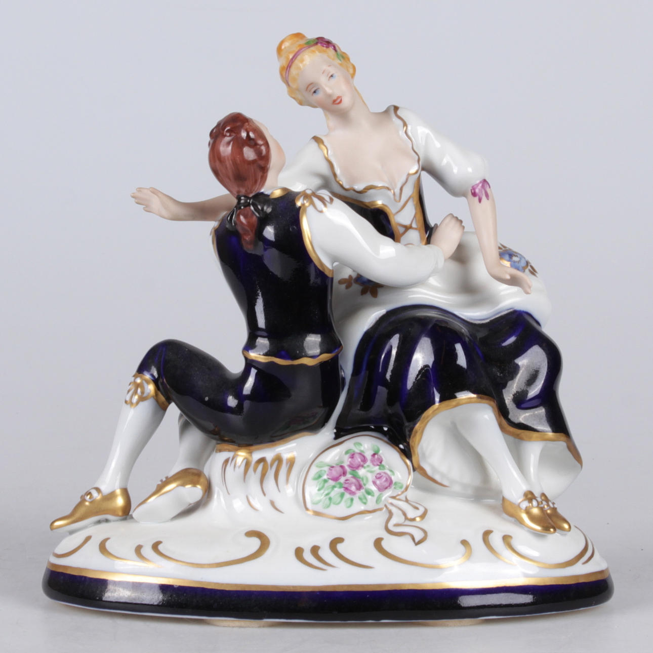 FIGURIN, porslin, Royal Dux, 1900-tal.