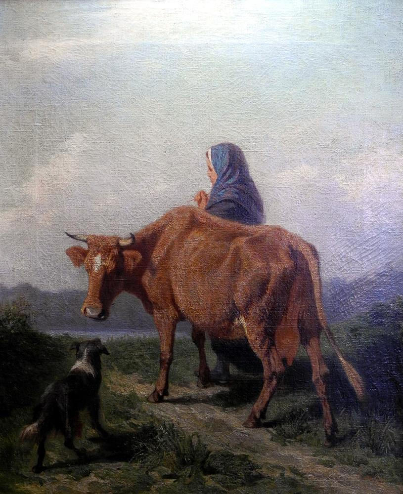 OKÄND KONSTNÄR. Par flamländska målningar.