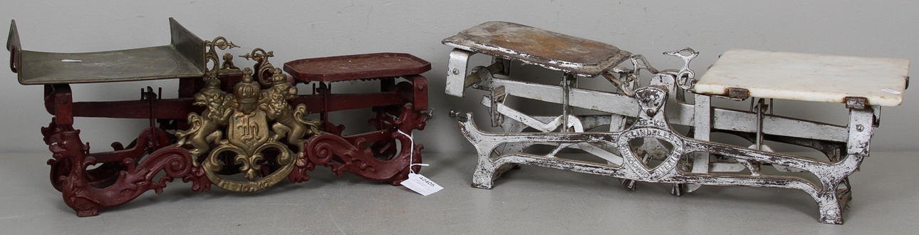 TORGVÅGAR, 2 st, 1800-tal.