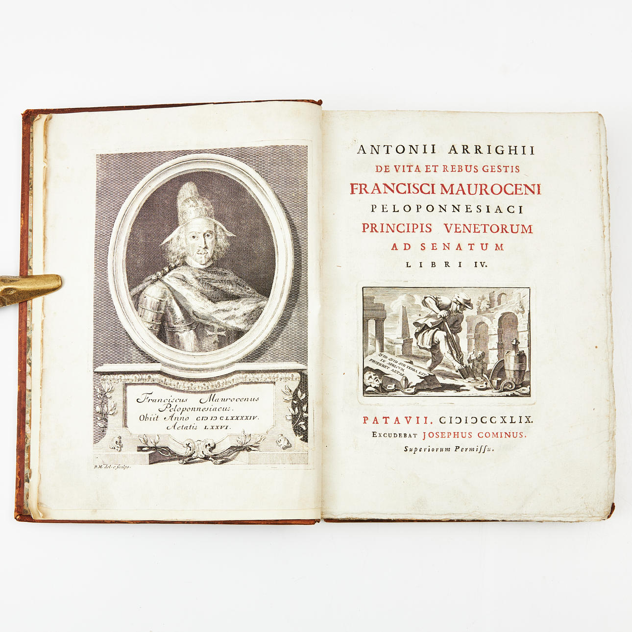 FRANCESCO MOROSINIS LIV OG GERNINGER, 1749.