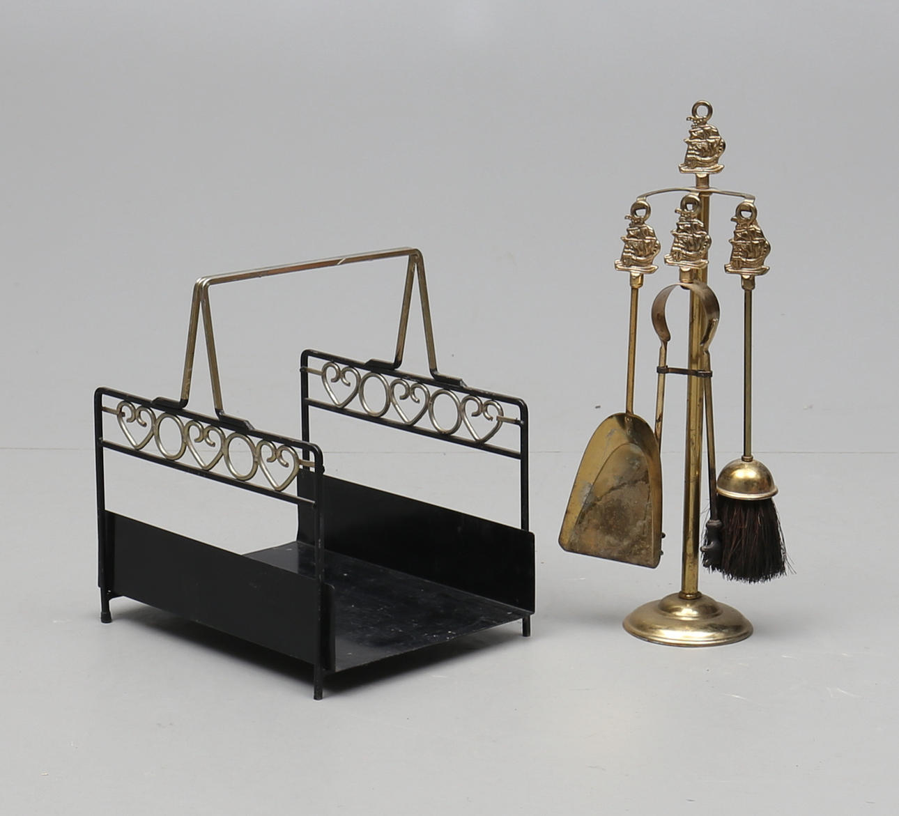 SPISSET, 5 delar, dekor med skepp, 1900-tal.