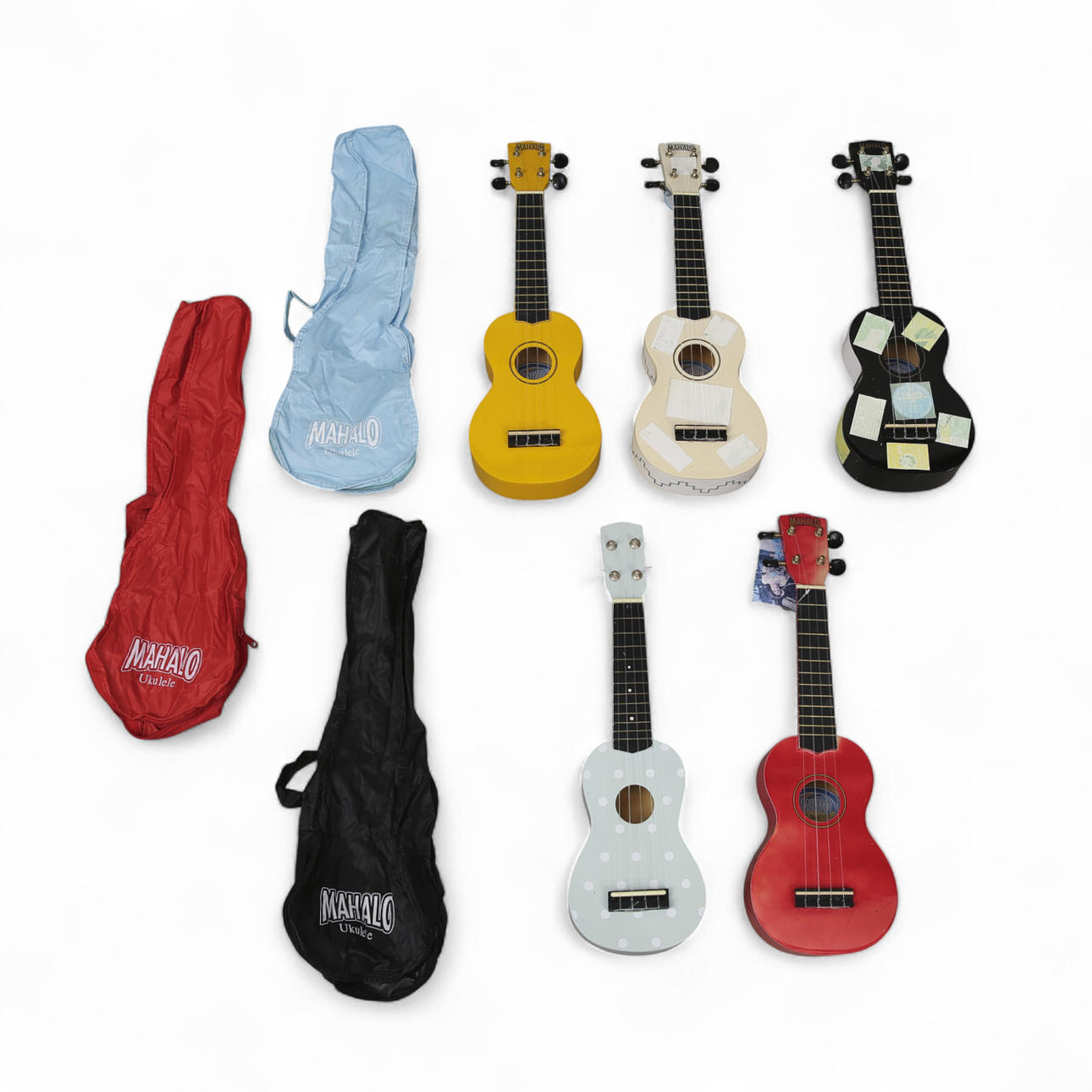 UKULELE, 5 dele, Mahalo, Kina.