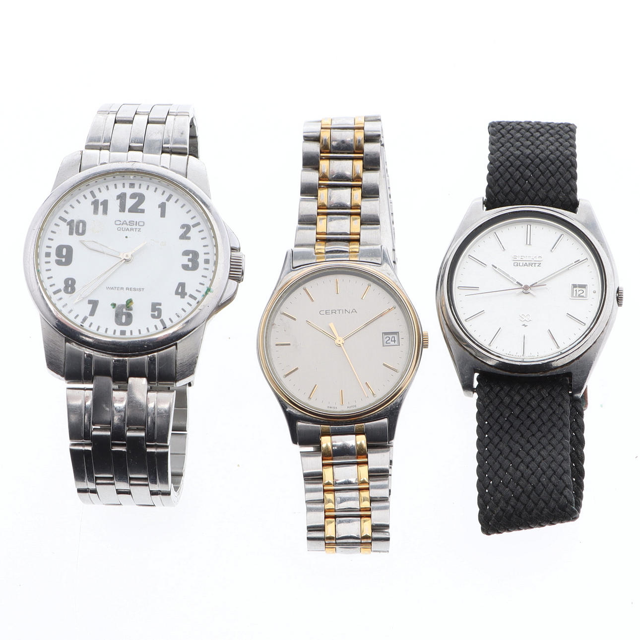 WRISTWATCH, 3 pcs, quartz.