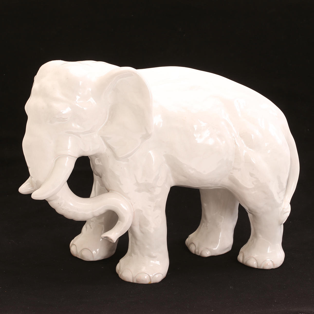 LAURITZ ADOLPH HJORTH. Sculpture, stoneware.