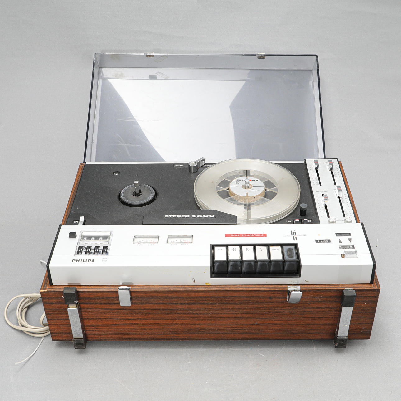 REEL BÅNDOPTAGER, Philips, stereo 4500.