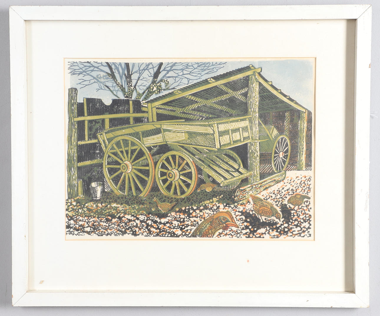 JOHN ALDRIDGE (1905-1983). (FARM CARTS).