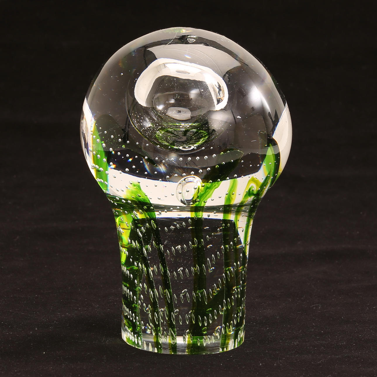 BREVPRESS, konstglas.