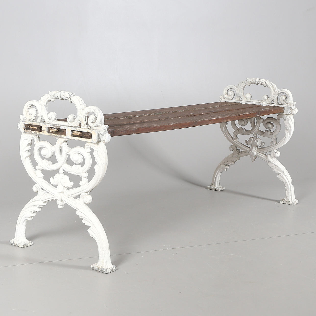 PARKBÄNK, metall, 1900-tal.