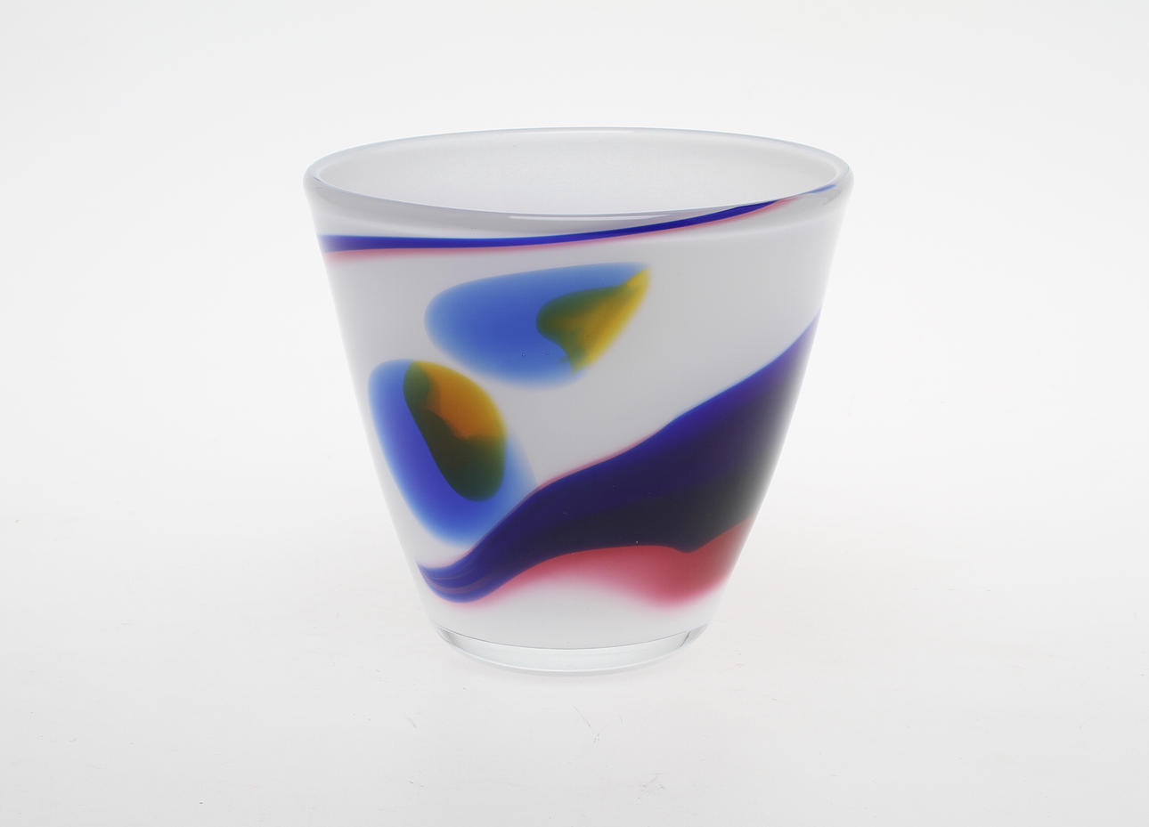 SKÅLVAS, glas, Ulf Johansson, Sjöhyttan.