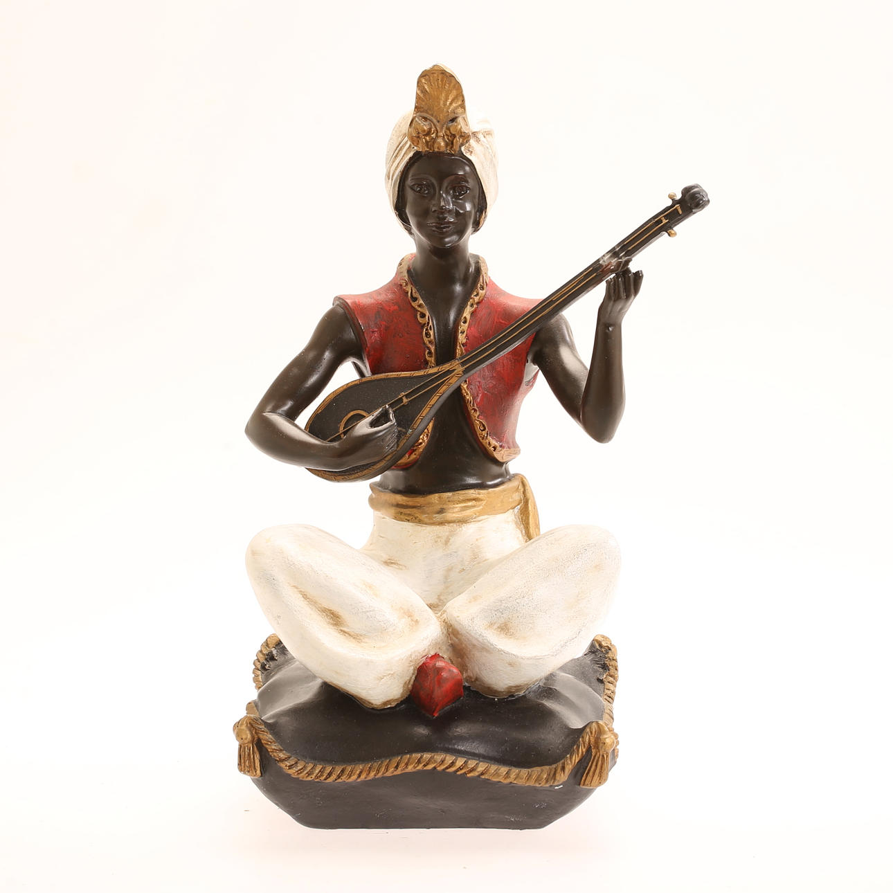 HAHMO, orientalinen, maalattu kipsi.